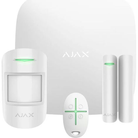 AJAX - AJ-HUB2KIT-W - Kit alarme professionnelle centrale HUB2 ( 2g )