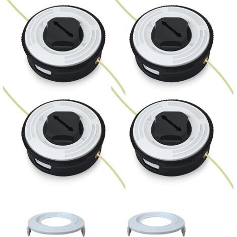 Autocut C3-2 Tête pour STIHL FSA 57, FSE 52 Coupe-bordure, 4 Pièces Trimmer Accessoires de Coupe-herbe Bobine Rechange 4009 710 2106 - (1/5)