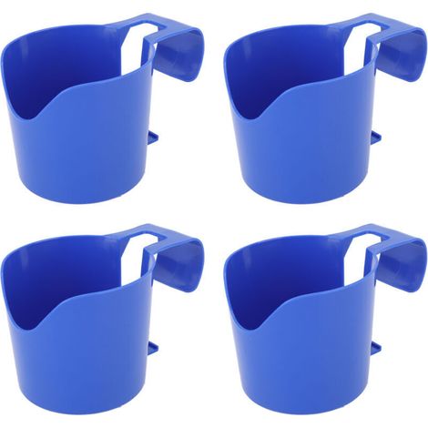4 pièces Porte-gobelet pour piscine hors sol, résistant aux renversements, poignée robuste, support de boissons de piscine