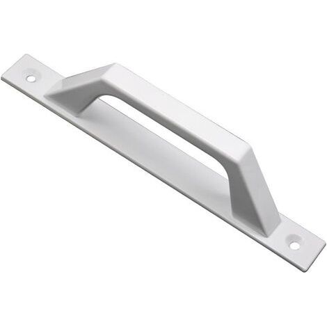 Poignee Aluminium Pour Porte Coulissante Et Pliante 200x24x43mm Design Ergonomique Installation Facile Lot De 1 (1/4)