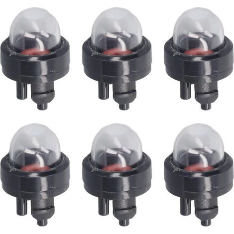 Pompe d'amorçage adaptable pour débroussailleuse – Remplace Walbro 188-512 et 188-512-1 – Lot de 6 pièces – Matériau plastique et caoutchouc (1/5)