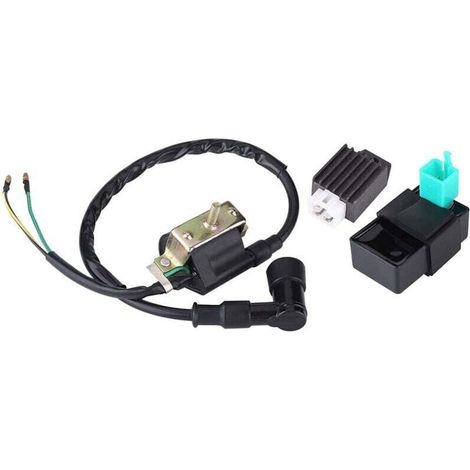 Bobine d'allumage Régulateur CDI pour 110CC 125CC 140CC Trail Bike Dirt Bike Quad ATV,