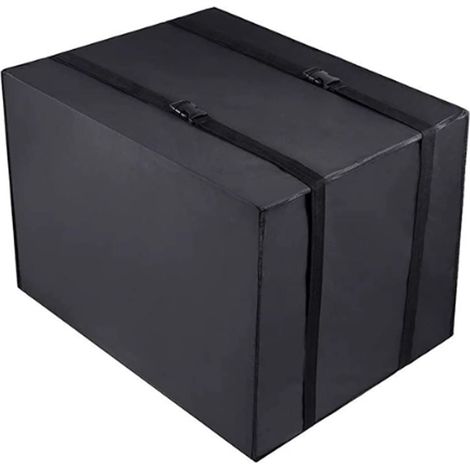 Protective cover for outdoor air conditioner unit, silver - 70 x 64 x 48 cm (1/5)