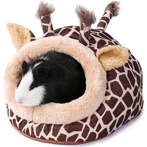 Maison d’hiver chaude pour petits animaux, abri doux pour rongeurs (1/5)