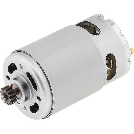 Moteur CC RS550 à 13 dents, 14,4 V, haute vitesse, micromoteur de remplacement compatible avec les perceuses électriques au lithium. WHBYV (1/4)