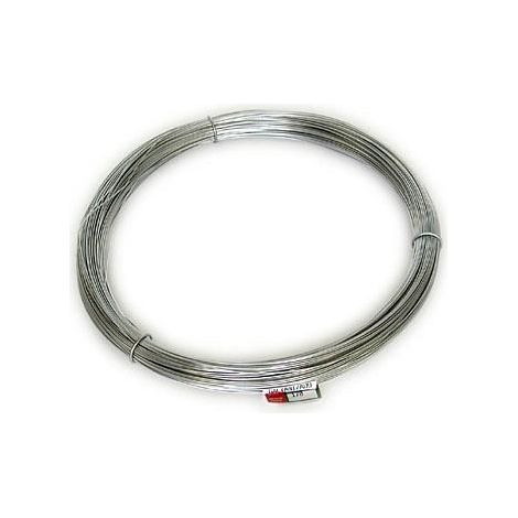 FPLUS alambre galvan.nº18 1kg , Galvanizado, aportandole mayor protección y durabilidad frente al oxido.
- Este alambre NO ES INOXIDABLE PUEDE OXIDARSE.