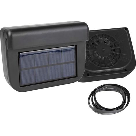 Solar Car Air Cooler – Ventilateur de refroidissement en ABS pour (1/5)