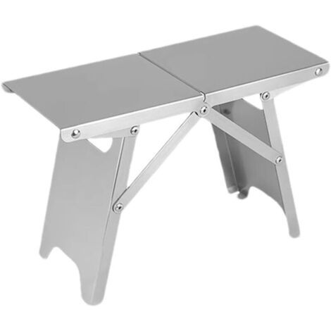 Tabourets pliants pour adultes, tabouret de pêche Tabouret de camping pliable portable pour l'extérieur,Mini plage de camping, tabouret de rangement extérieur ultra-léger avec une capacité de (1/4)