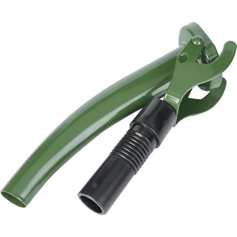 Bec verseur pour jerrican metal, Bec verseur pour bidon d'essence en métal Bidon de carburant - flexible - vert olive - en métal - adapté aux bidons métalliques (1/5)