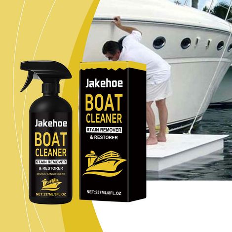 Marine-Fleckenentferner löst Meerwasser-Ölflecken und Rost, reinigt und pflegt Bootsprodukte – 237 ml -- BIEMMEDUE (1/5)