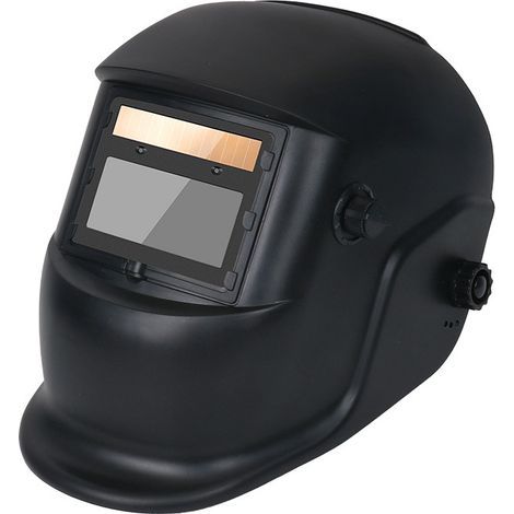 Welding Mask, Black Automatic Solar Powered Welding Mask, True Color High Visibility Auto Darkening Welding Helmet (1/5)