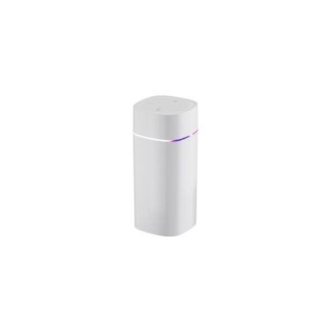 Petit humidificateur d'air, 600 ml USB Humidificateur d'intérieur silencieux avec 2 ouvertures de pulvérisation et arrêt automatique pour chambre à coucher, bureau, chambre d'enfant (1/5)