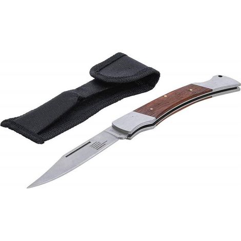 Couteau de Poche 240 mm - Lame Acier Inoxydable - Pratique et Résistant - D-Work