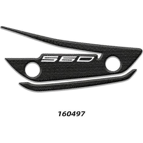 Autocollants 3D pour réservoir, kit de protection contre l'huile et l'essence pour Yamaha Tmax 560 2022-2023 (1/4)