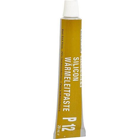 Pate conductrice de chaleur silicone P 12 (99-0337) Nouveau contenu 20 ml