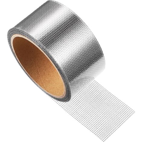 Kit de réparation moustiquaire auto-adhésif en PTE pour porte et surfaces en maille, adapté aux réparations durables (1/5)