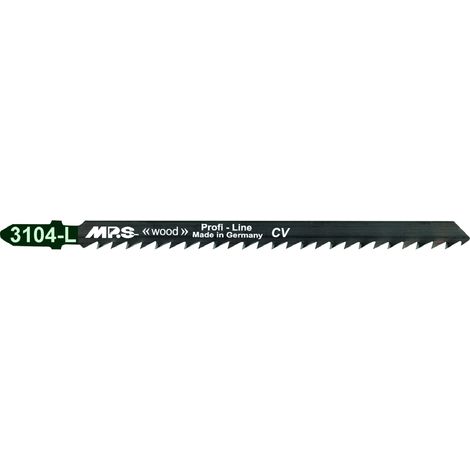 Lame de scie sauteuse extra longue MPS 3104-L, 6 TPI, acier au chrome-vanadium (paquet de 2)
