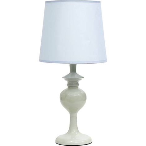 Candellux lampada da tavolo Berkane bianca E14 41cm (1/3)