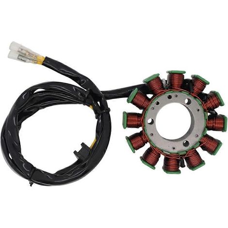 Régulateur de stator de bobine de stator de moto 31401-45011 compatible avec GS400, GS400C, EC, EN, GS550E, GS750B et GS850. (1/5)