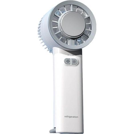 Wiederaufladbarer, tragbarer Ventilator mit Halbleiterkühlung – kompakt, leise und ideal für Büro, Reisen oder Outdoor-Aktivitäten (1/4)