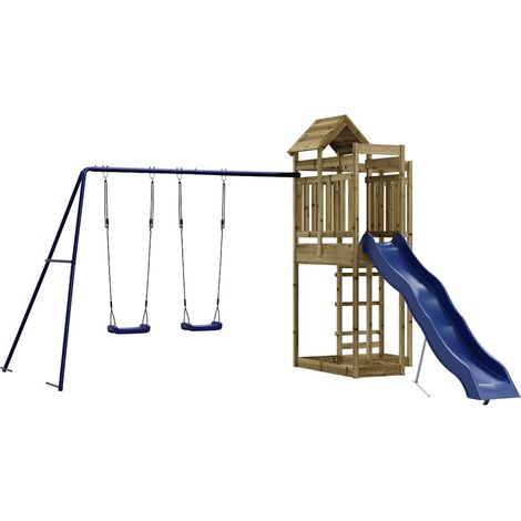 Outdoor Playset Impregnated Wood Pine vidaXL (1/5)