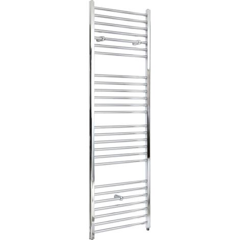 Hudson Reed Kent - Sèche-Serviettes Design Électrique Moderne Plat - Chromé  - 180 cm x 40 cm
