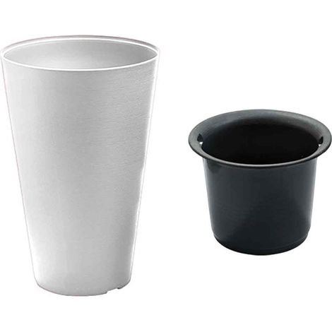 Pot de fleurs hydroponique extra large et épais, pot de fleurs simple et créatif pour grandes plantes vertes, pot de fleurs en plastique pour jardinage en stand (1/5)