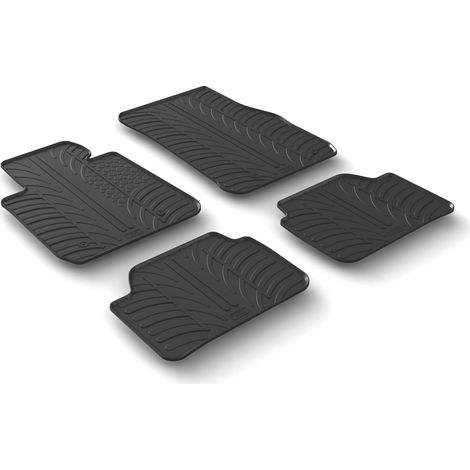 Set tappeti su misura in gomma - compatibile per  Bmw Serie 1 (F20) (09/1106/19) -  Bmw Serie 1 (F21) (07/1209/19)