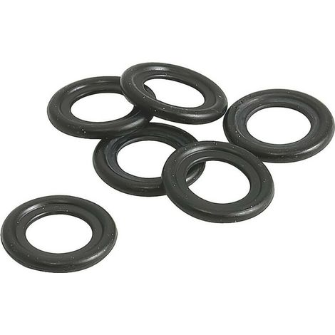 Ablaufdichtungen x 6, Gehäuse, Abmessungen 13 x 22 x 3 mm