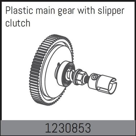 Slipper Clutch with Main Gear