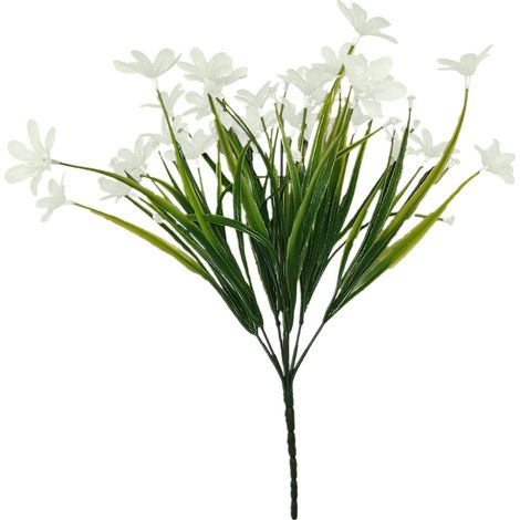 Plante Artificielle - Fausse Haie Verte - Pour Décoration Intérieure et Extérieure - 2 Pièces (1/4)