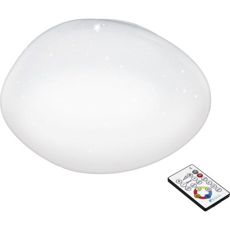 Eglo LED CCT Deckenleuchte Sileras-Z Deckenlampe 2.400 lm Leuchte Wohnzimmer