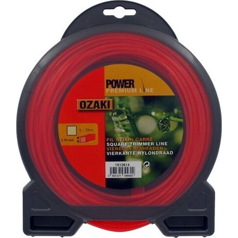 Schale mähfaden tech quadratisch OZAKI 28 m oder 2,70 mm
