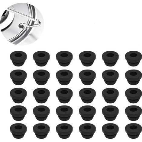 Lot de 30 Pieds en Caoutchouc pour Cuisinière à Gaz et Réchaud – Embouts Antirouille pour Protection de Cuisine,Patins en Caoutchouc pour Réchaud,Accessoires pour Four Compatible avec Camping (1/5)