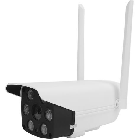 1080p-Außenkamera mit Infrarot-Nachtsicht, 2,4-GHz-WLAN, wasserdicht, Bewegungserkennung, Zwei-Wege-Audio, 110-240-V-Eurostecker. (1/5)