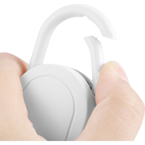 Mini Ventilateur Portable avec Bras Telescopique, USB Rechargeable pour Voyage et Bureau (Blanc) - ABS+PC, 3 Vitesses, Batterie Lithium 18650, Kit Complet avec Câble et Manuel (1/5)