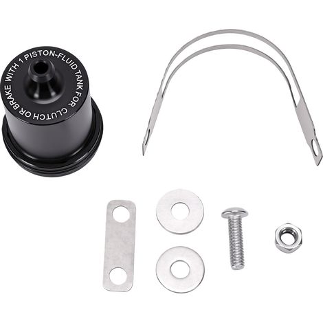 Kit de tasse d'huile de réservoir de liquide de frein de remplacement pour maître-cylindre d'embrayage MT15 noir (1/5)