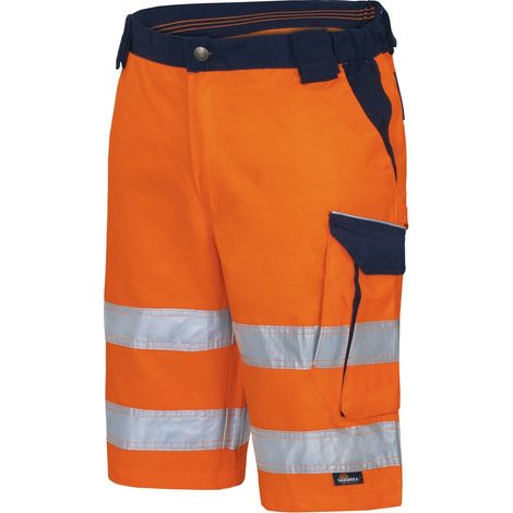 Vizwell Triuso Kontrast Short - Shorts de Sicherheit Bright Orange 62 (1/4)