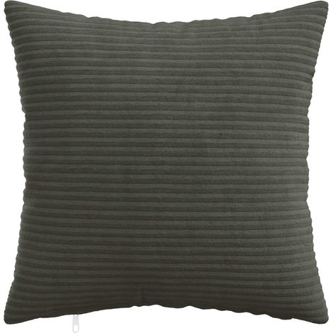 vidaXL Funda de almohada 6 pcs HEERLEN Gris antracita 40 x 40 cm pana (1/2)