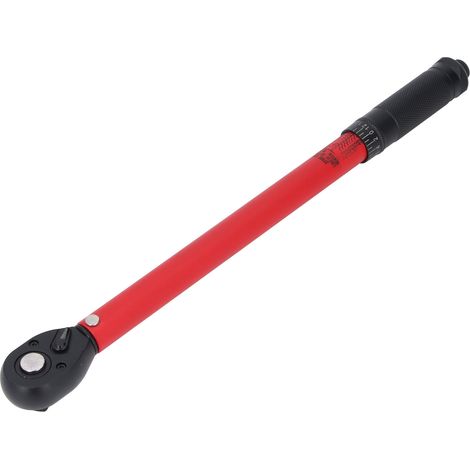 Clé dynamométrique à cliquet préréglée 1/2 pouce, 72 dents, 20-230 Nm, pour l'entretien (1/5)