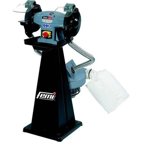 Kombinierte Schleif- und Poliermaschine FEMI 196 - 450 W Drehstrom - Ø 150x25x16 mm - Ohne Schleifscheiben - 8005032
