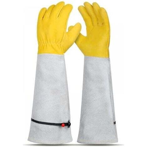 BARKBUSTERS Gants anti-coupures de jardinage, 43CM, anti-épines pour plantation de jardin, gants de travail en cuir, outils de jardinage (1/5)