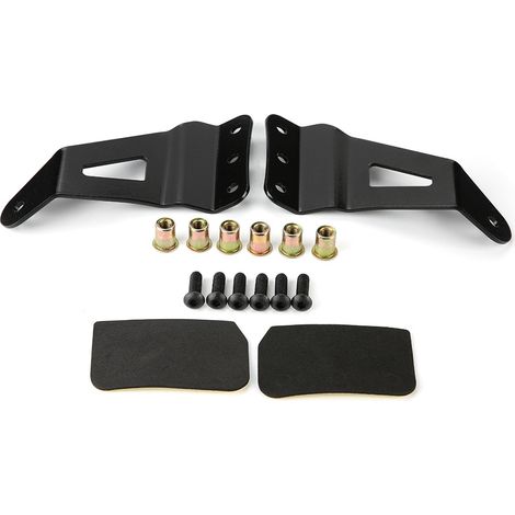 Support de montage pour barre LED incurvée 52 pouces, compatible Ford F250 F350 4WD 2WD 1999-2015 (1/5)