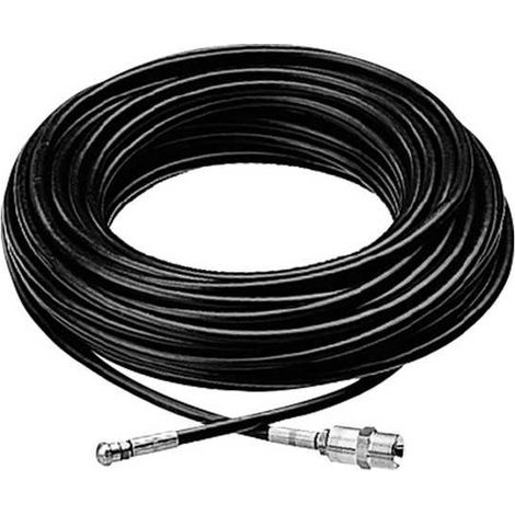 Comet 30450061 Kit sturatubi KRM-KRS lunghezza 10 m compatibile con idropulitrici KRM1100 e KRS1300 colore Nero