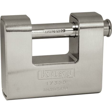 Kasp K17580A1  80 mm gleichschließend   Chrom Schlüsselschloss