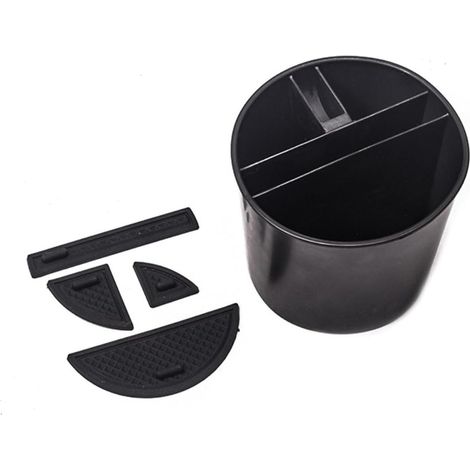 Change Storage Box, Coin Storage Box, Car Holder Cup, Mini Car Storage Box, With Coins, Card Key Slot, Multifunctional Organiser Cup, Car Seat Organiser (1/5)