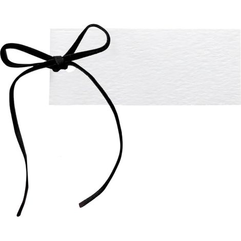 Marque-places de Table,50 Pièces,Ruban de Velours 10 X 4 Cm,pour Mariages,Dîners,Anniversaires,Fêtes de Noël et Autres Événements (1/4)