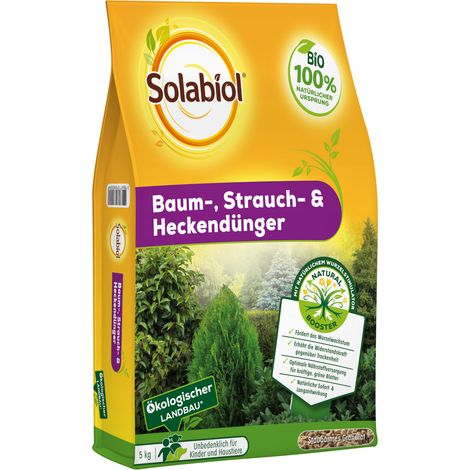 Solabiol Baum-, Strauch & Heckendünger 5 kg (1/5)