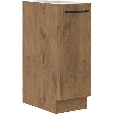 Küche Vigo Eiche Lancelot matt Unterschrank 30 cm Schrankauszug Küchenschrank (1/2)