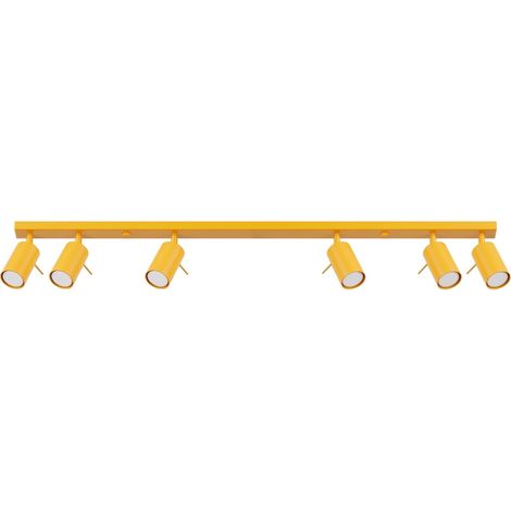 Sollux RING Barre de spots de plafond Ring jaune 6x GU10 (1/5)